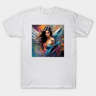 Big colorful angel like Kendall Jenner T-Shirt